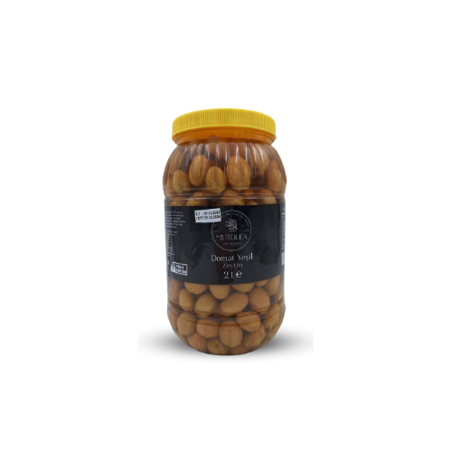 El Yapımı Domat Yeşil Zeytin - 2Kg