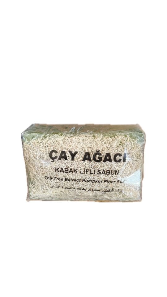 kabak lifli çay ağacı sabunu